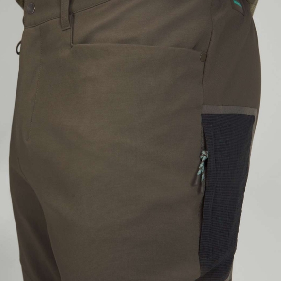 Lululemon Men Classic-Fit Hiking Pant 30" In Carob Brown Size 38 New No … - Picture 5 of 17